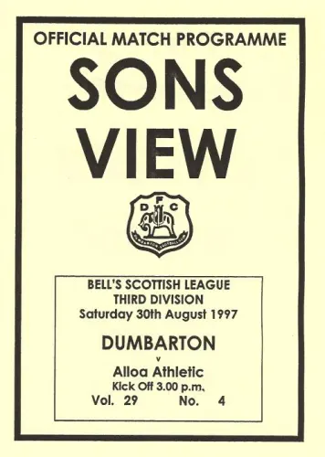 Programme cover