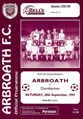 Programme cover