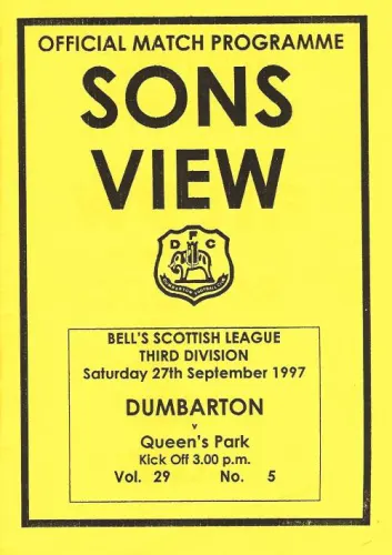 Programme cover