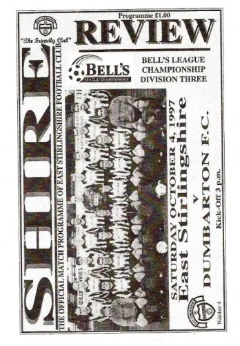 Programme cover
