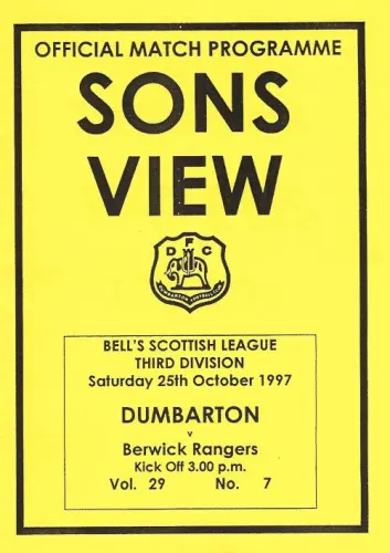 Programme cover