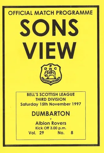 Programme cover