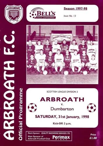 Programme cover