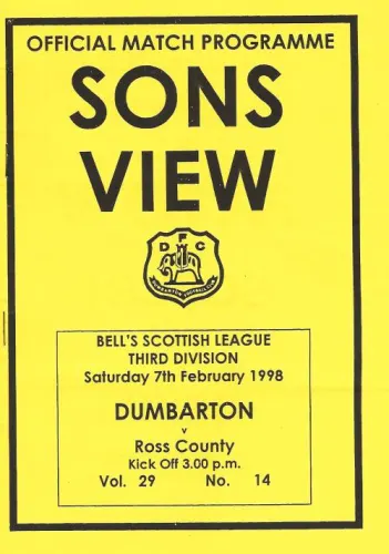 Programme cover
