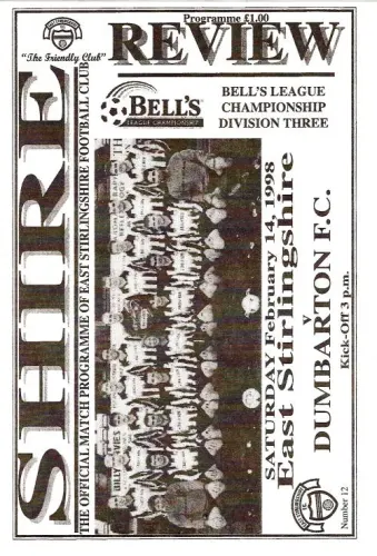 Programme cover