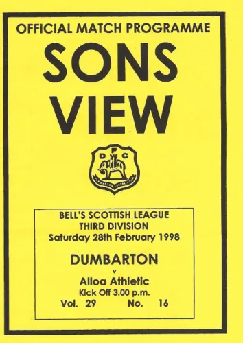 Programme cover