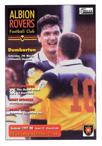 Programme cover