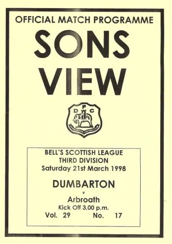 Programme cover