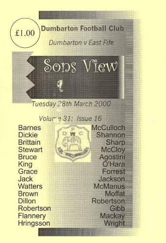 Programme cover